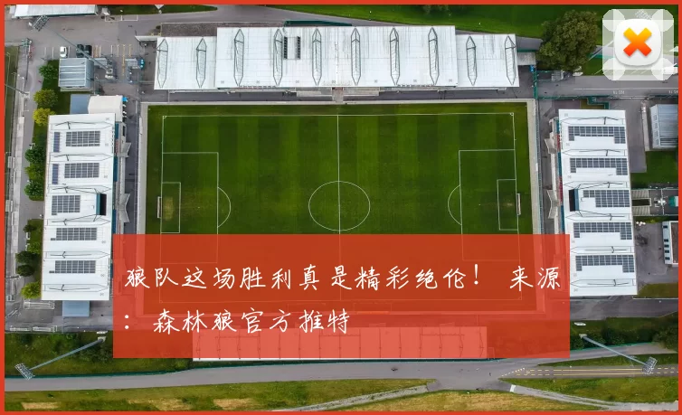 狼队这场胜利真是精彩绝伦！ 来源：森林狼官方推特