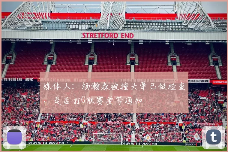 媒体人：杨瀚森被撞头晕已做检查，是否打G联赛要等通知