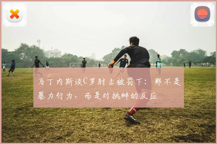 马丁内斯谈C罗肘击被罚下：那不是暴力行为，而是对挑衅的反应